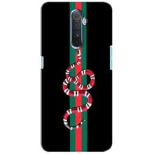 Чохли бренд ГУЧЧІ для Realme X2 Pro – Змій Гуччі