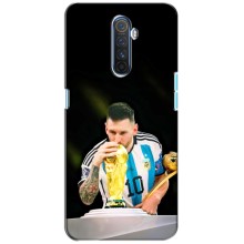 Чехлы для Realme X2 Pro (Leo чемпион) (AlphaPrint) (Кубок Месси)