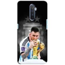 Чехлы для Realme X2 Pro (Leo чемпион) (AlphaPrint) (Месси Чемпион)