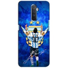 Чехлы для Realme X2 Pro (Leo чемпион) (AlphaPrint) (Месси сборная)