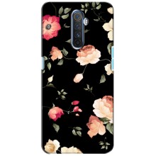 Чехлы с Цветами для Realme X2 Pro (VPrint) (Розочки)