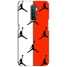 Чохли для Realme X2 Pro - з картинкою JORDAN (AlphaPrint) (Лого Джордан)