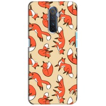 Чехлы с картинкой Лисички для Realme X2 Pro (VPrint) (Лисички)