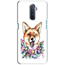 Чехлы с картинкой Лисички для Realme X2 Pro (VPrint) (Веселая лисичка)