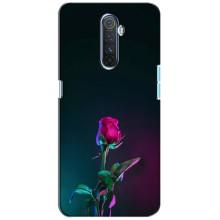 Чехлы с принтом Розочки для Realme X2 Pro – Ночная роза