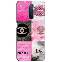 Чехол (Dior, Prada, YSL, Chanel) для Realme X2 Pro (Модница)