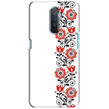 Чехол для Патриота Украины Realme X2 Pro - (AlphaPrint) – Яркая вишиванка