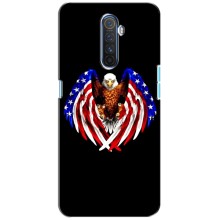 Чохол Прапор USA для Realme X2 Pro – Крила США