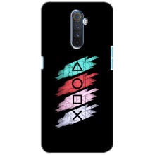 Чехол КИБЕРСПОРТ для Realme X2 Pro (Значки Sony)