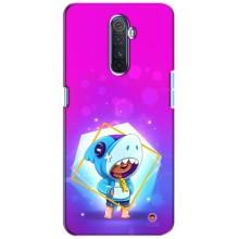 Чохол Бравл Старс для Realme X2 Pro – Леон у костюмі Акули