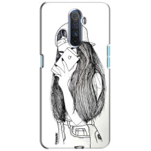 Чехол с печатью для Realme X2 Pro - (Мода) (AlphaPrint) – Фото девочки