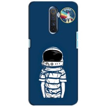 Чехол NASA для Realme X2 Pro (AlphaPrint) (Мальчик в шлеме)