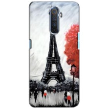 Чехол Эйфелева Башня для Realme X2 Pro - (AlphaPrint) (Башня в Париже)