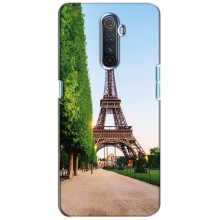 Чохол Ейфелева Вежа Realme X2 Pro - (AlphaPrint) (Дорога до Парижу)
