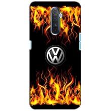 Чехол "Фольксваген" для Realme X2 Pro – Огненный Лого