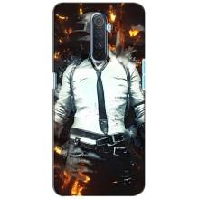 Силиконовый чехол с картинкой "Герой Pubg" на Realme X2 Pro – Man Пубг