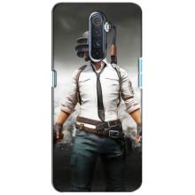 Силиконовый чехол с картинкой "Герой Pubg" на Realme X2 Pro – Пабг