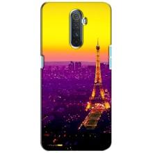 Чехол с Эйфелевой башней на Realme X2 Pro – Яркая башня