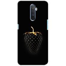 Чехол с изображением  вкусной еды для Realme X2 Pro – Чёрная клубника