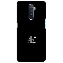 Чехол с картинками на черном фоне для Realme X2 Pro – Книжки