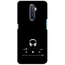 Чехол с картинками на черном фоне для Realme X2 Pro – Плеер