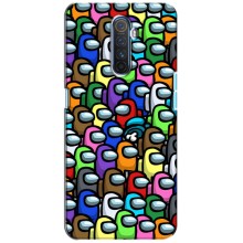 Чехол Амонг Ас для Realme X2 Pro (AlphaPrint) (Убит)