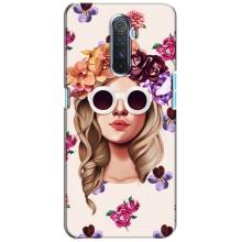 Чохол з картинкою Модні Дівчата Realme X2 Pro (Дівчина в окулярах)