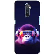 Чехол с Обезьянами Realme X2 Pro - (AlphaPrint) – Стильная обезьяна