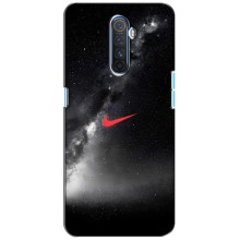 Чехол для Realme X2 Pro - с принтом Найк (AlphaPrint) (Найк красный)
