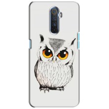 Чехол с птицами на Realme X2 Pro (VPrint) (Милая Сова)
