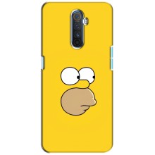 Чехол с Симпсонами для Realme X2 Pro (VPrint) (Гомер)