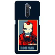 Чехол Супергерой Железный человек на Realme X2 Pro – Art Iron man