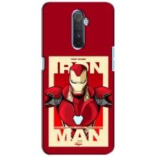 Чехол Супергерой Железный человек на Realme X2 Pro – Iron man
