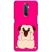 Чохол (ТПУ) Милі песики для Realme X2 Pro – Веселий Мопсік