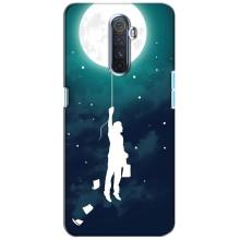 Чохол (ТПУ) з планетами на Realme X2 Pro – To The moon