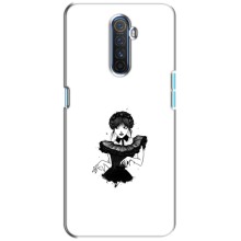 Чехлы Венсдей на Realme X2 Pro Уэнсдей (AlphaPrint) (танец Уэнздей)
