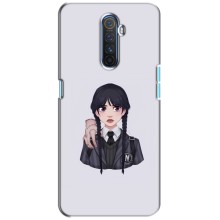 Чехлы Венсдей на Realme X2 Pro Уэнсдей (AlphaPrint) (Уэнздей и Вещь)