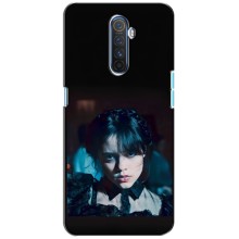 Чехлы Венсдей на Realme X2 Pro Уэнсдей (AlphaPrint) (взгляд Уэнздей)