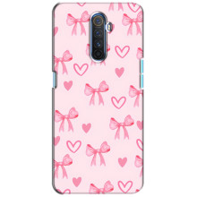 Чохол банти для Realme X2 Pro – Бантики і сердечки