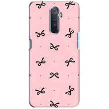 Чохол банти для Realme X2 Pro – Чорні бантики