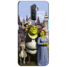 Чехол с мультфильмом Шрек на Realme X2 Pro