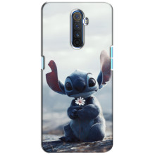 Чохол з малюнком Стіч для Realme X2 Pro – Стіч з квіткою