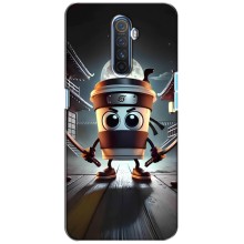 Чехол с мемом Тралалело тралала на Realme X2 Pro (Капучино асасино)