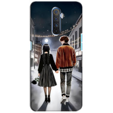 Чехол с дизайном Венздей 2 на Realme X2 Pro – Уэнсдей и Тайлер