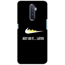 Чехол с логотипом Найк на Realme X2 Pro (Nike just do it)