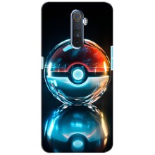 Чехол с Пикачу на Realme X2 Pro (Мяч Пикачу)