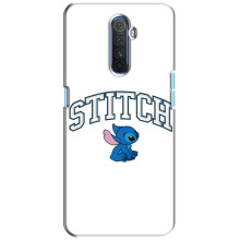 Чехол с принтом Стич на Realme X2 Pro – Стич лого