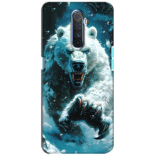 Чохол з картинкою 'Хижаки' для Realme X2 Pro (Ведмідь)