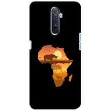 Летний Чехол на Realme X2 Pro – Карта