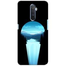 Летний Чехол на Realme X2 Pro – Синий Водопад